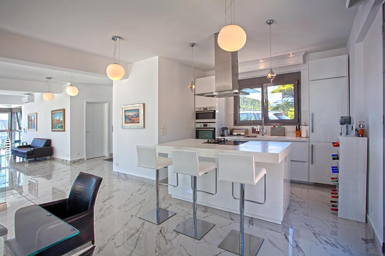 Villa White Pearl Sarti Exteriér fotografie